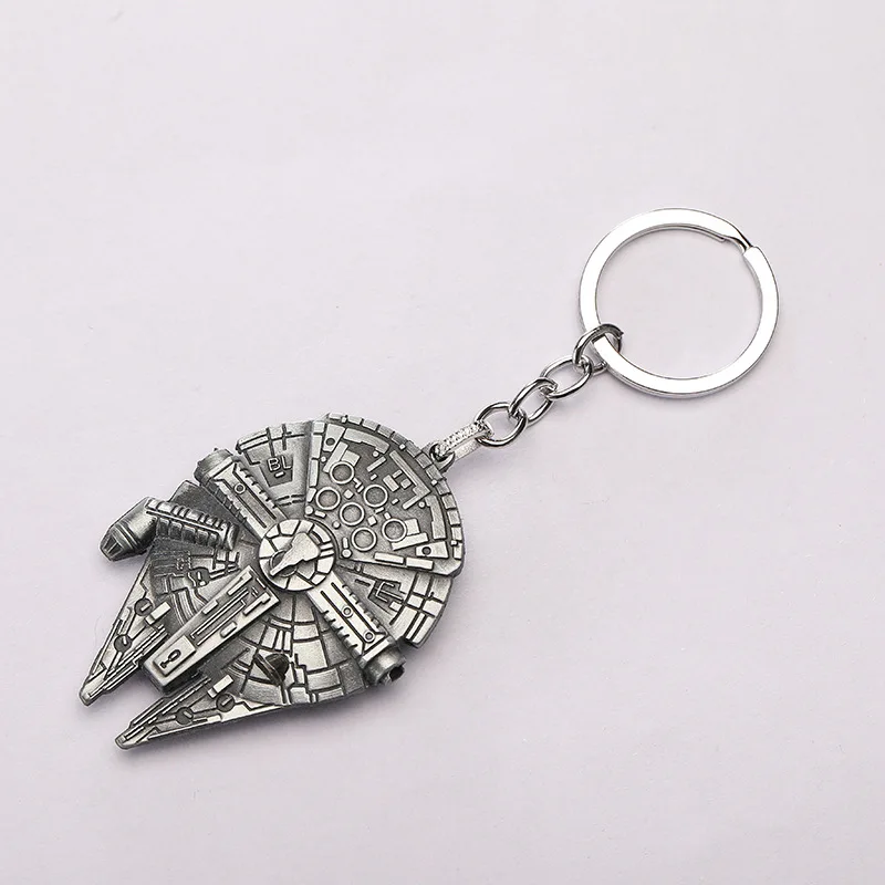 

Star Wars Star Trek Ship Battleship Keychain Car Bag Key Chain Pendant Small Gift