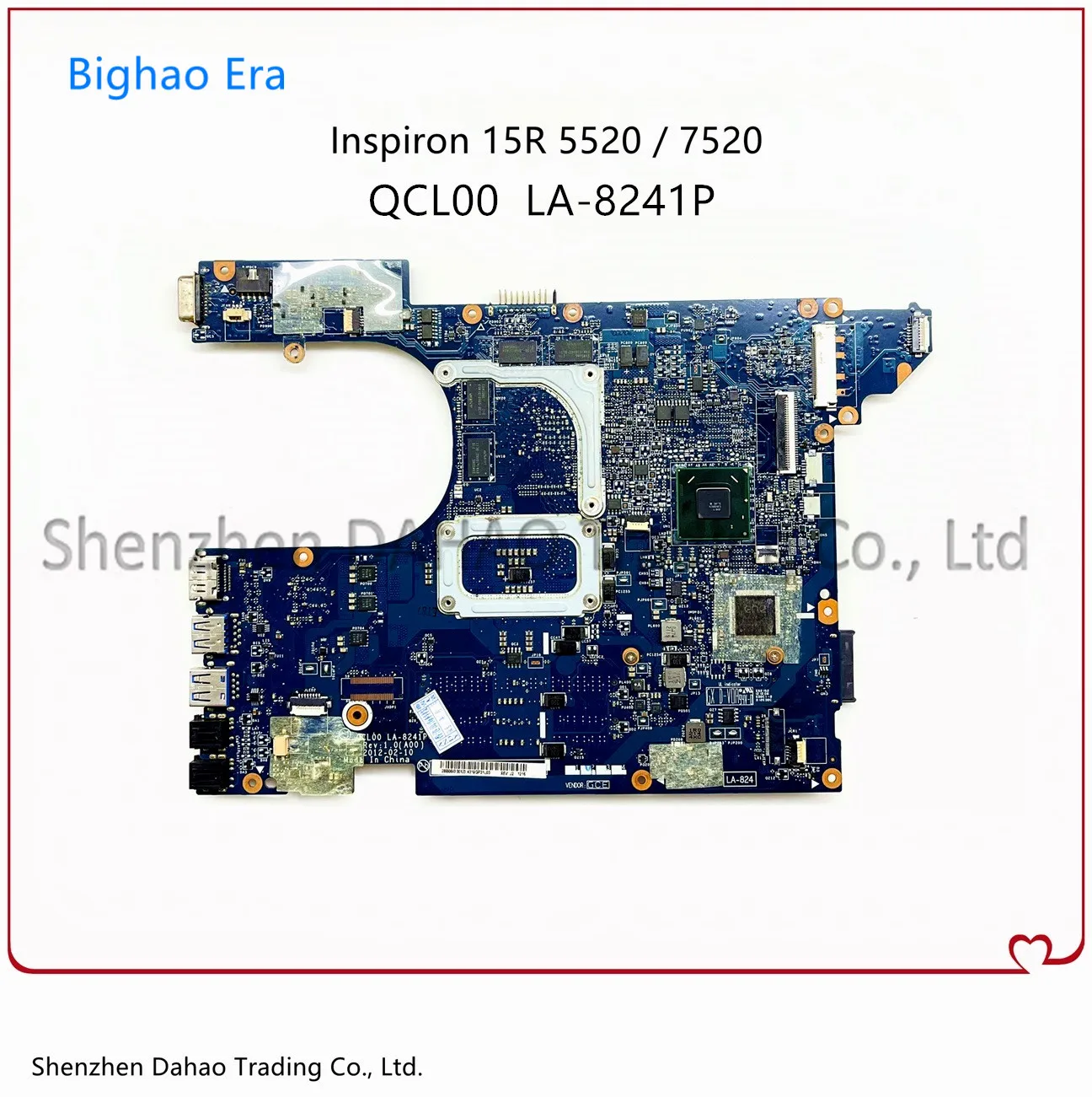 CN-06D5DG 06D5DG QCL00 материнская плата для ноутбука DELL Inspiron 15R 5520 7520 с HD7670M 1G-GPU 100% ТЕСТ ОК -