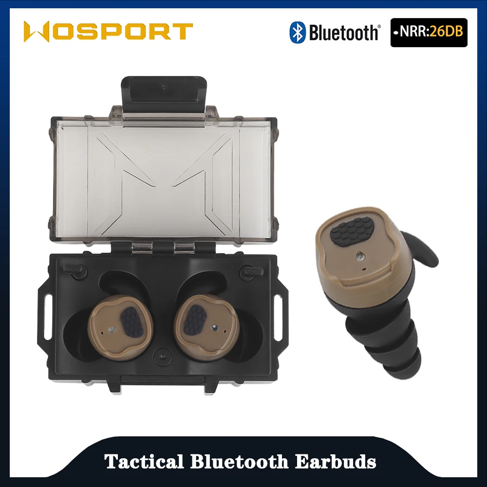 Bluetooth 5.3 Наушники с автоматическим подключением шумоподавление NRR 26DB Охотничья