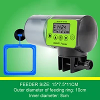 Cool Automatic Fish Feeder Digital Fish Tank Aquarium Electrical Plastic Timer Feeder Food Feeding Dispenser Tool Fish Feeder