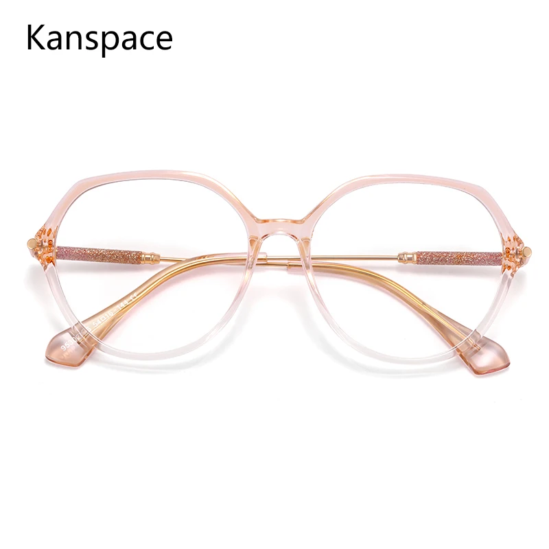 

Kanspace Women Glasses Optical Myopia Eyeglasses Anti Blue Light Computer Eyewear Fashion New Arrival Spectacles 95302