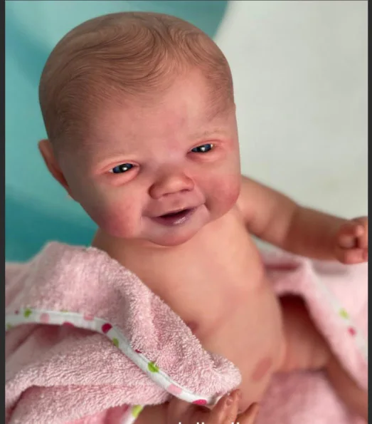 Кукла-реборн Kinsley 20 дюймов необработанная Неокрашенная