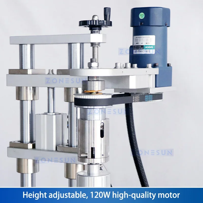 ZONESUN Автоматическая машина для укупорки бутылок в стиле F большой размер