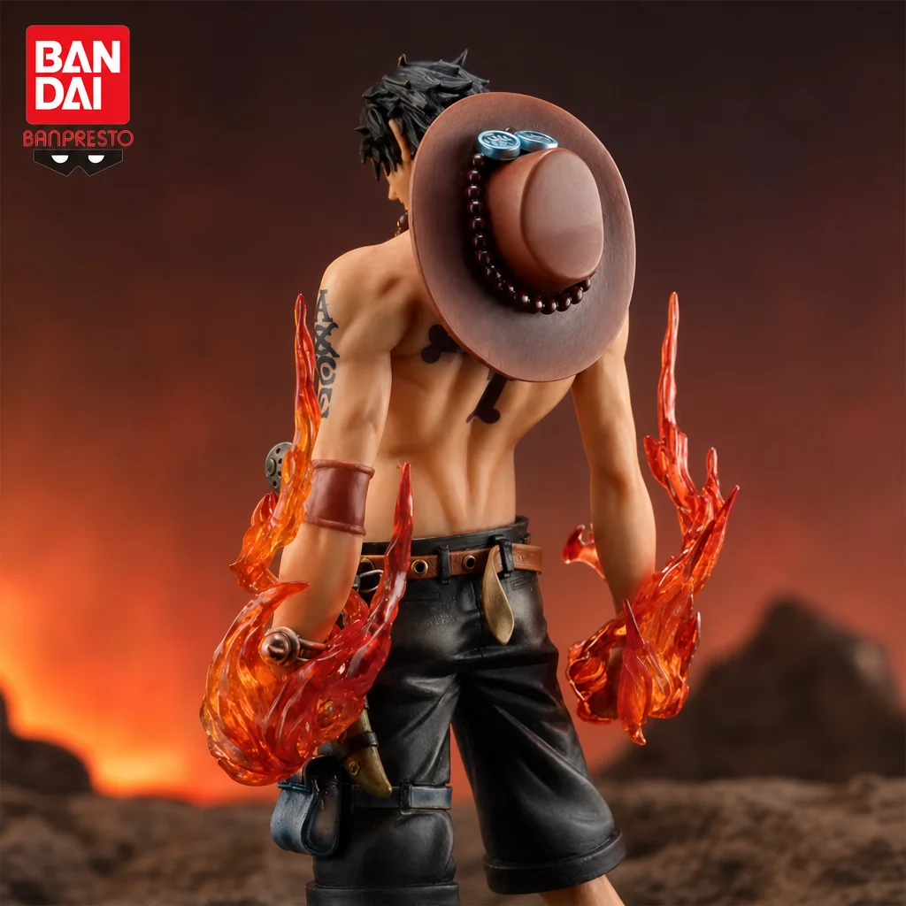 Фото В наличии: Оригинальная фигурка BANDAI BANPRESTO ONE PIECE ACE MASTER STARS PIECE, модель-кукла, абсолютно новая, в коробке, коллекционная модель, игрушка. №3