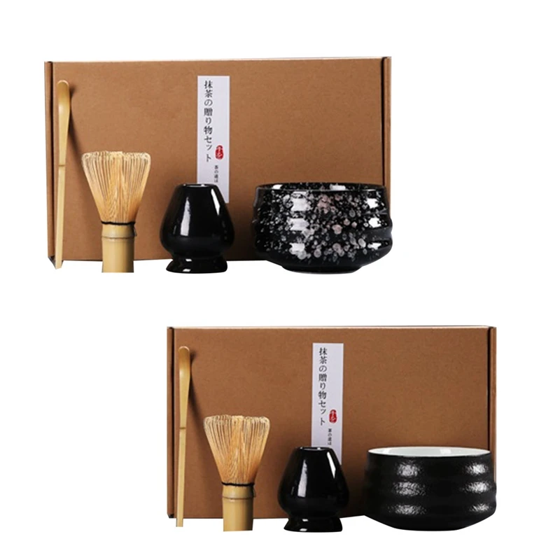 

4Pcs/Set Traditional Matcha Whisk,Bamboo Matcha Whisk with Spoon ,Ceramic Matcha Bowl,Japanese Matcha Sets
