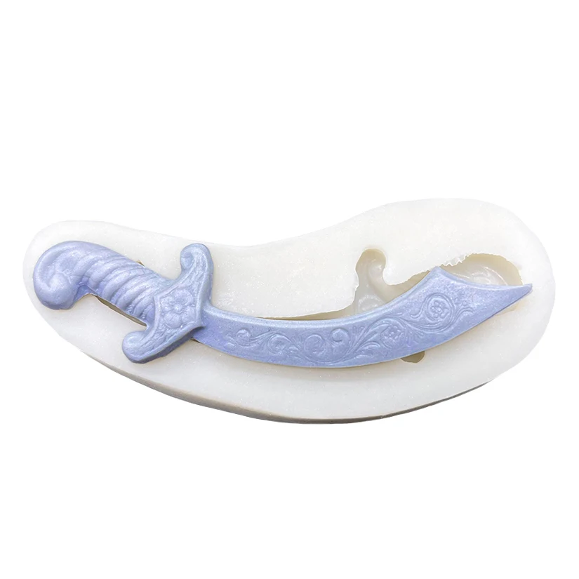 Силиконовый нож с изображением сокровищ искусственная шоколадная форма |