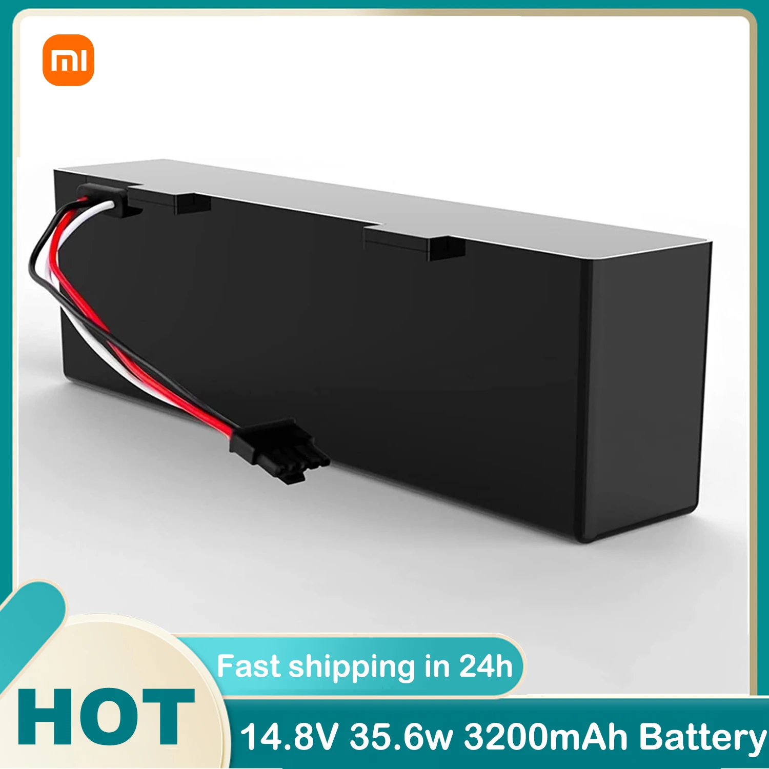 Xiaomi-Robot aspirador Mijia STYTJ02YM, Original, batería recargable, 14,8 V, 3200mah, para Haier...