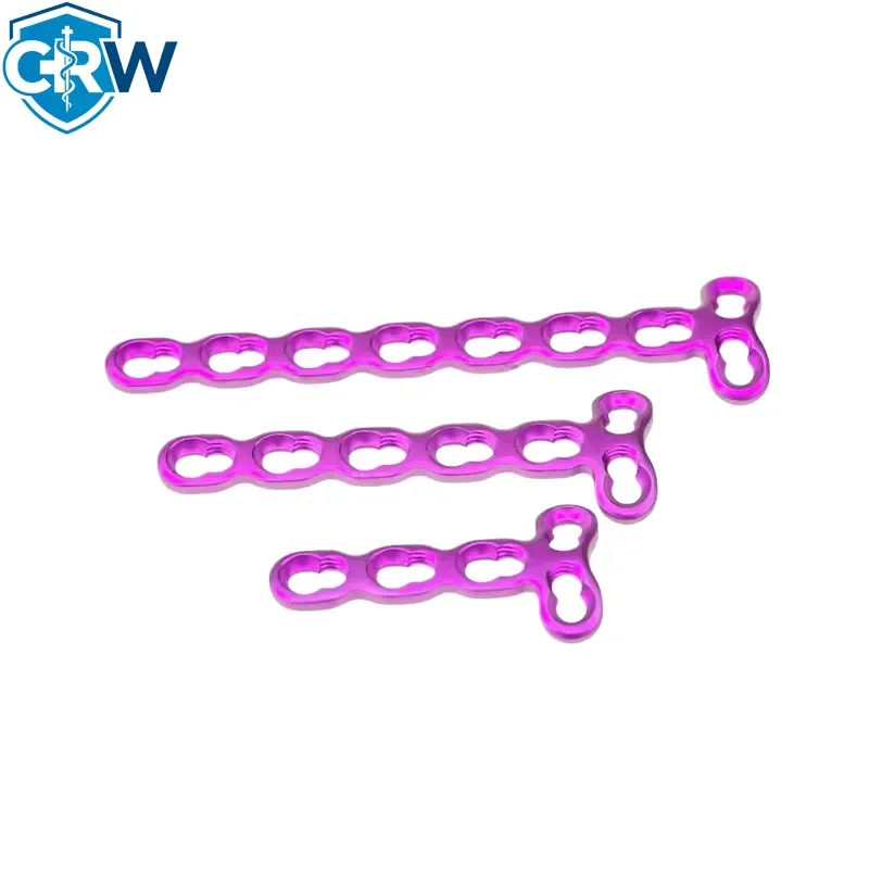Фото Реконструкционная блокирующая пластина CRW 2.0S Mini T DAFINKI MEDICAL, сертифицированная CE ISO, класс III, гарантия 3 года, OEM/ODM №2
