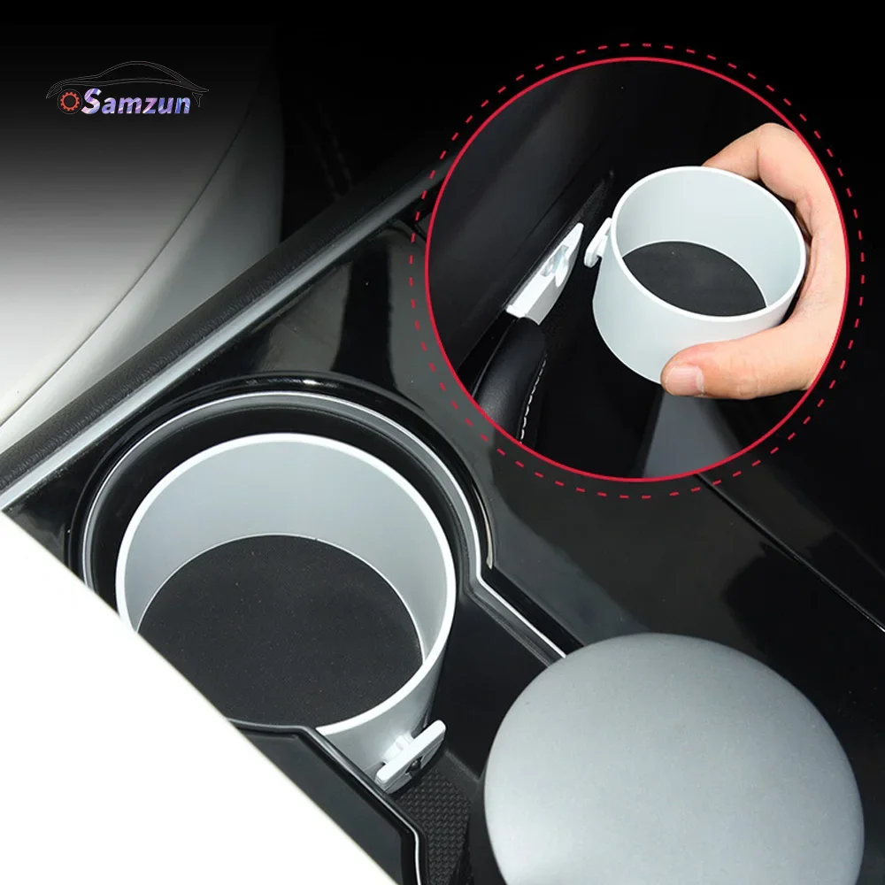 Для Tesla Model 3 Y Model3 2017-2023 автомобильные аксессуары внутренний держатель для стакана