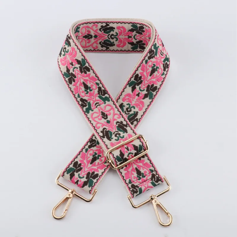 Ремешок для сумок регулируемый хлопковый браслет через плечо Широкий Аксессуар