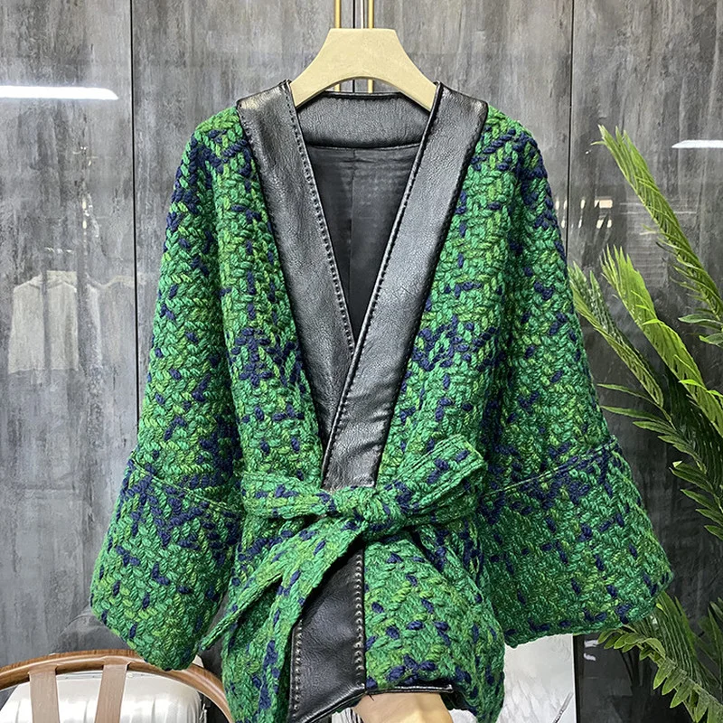 

Женская куртка с бантом на завязках, на осень/зиму, 6N356