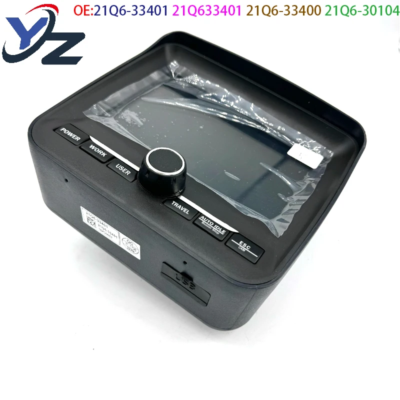 Монитор 21Q6-33401 21Q 633401 21Q6-33400 21Q6-30104 для HYUNDAI R210-9 R250-9 R330-9 R480-9