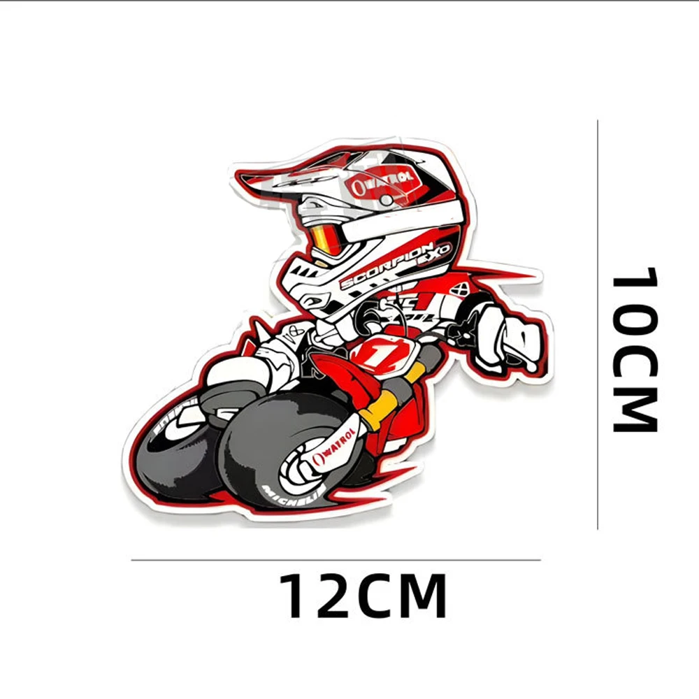 Светоотражающие Наклейки Для Маски Самурая JDM С Черепом Модификация сделай Сам