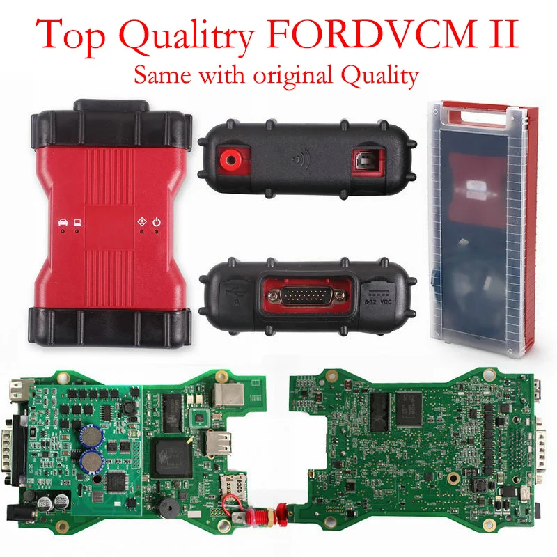 

TOP Quality VCM 2 IDS Full Chip Diagnostic Tools VCM2 OBD2 Scanner Multi Language VCMII IDS for Frd /M-azda