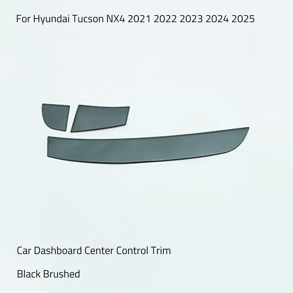 

Приборная панель автомобиля, центральная отделка края управления, внутренняя гарнирная наклейка, полоски для Hyundai Tucson NX4 2021-2024, аксессуары