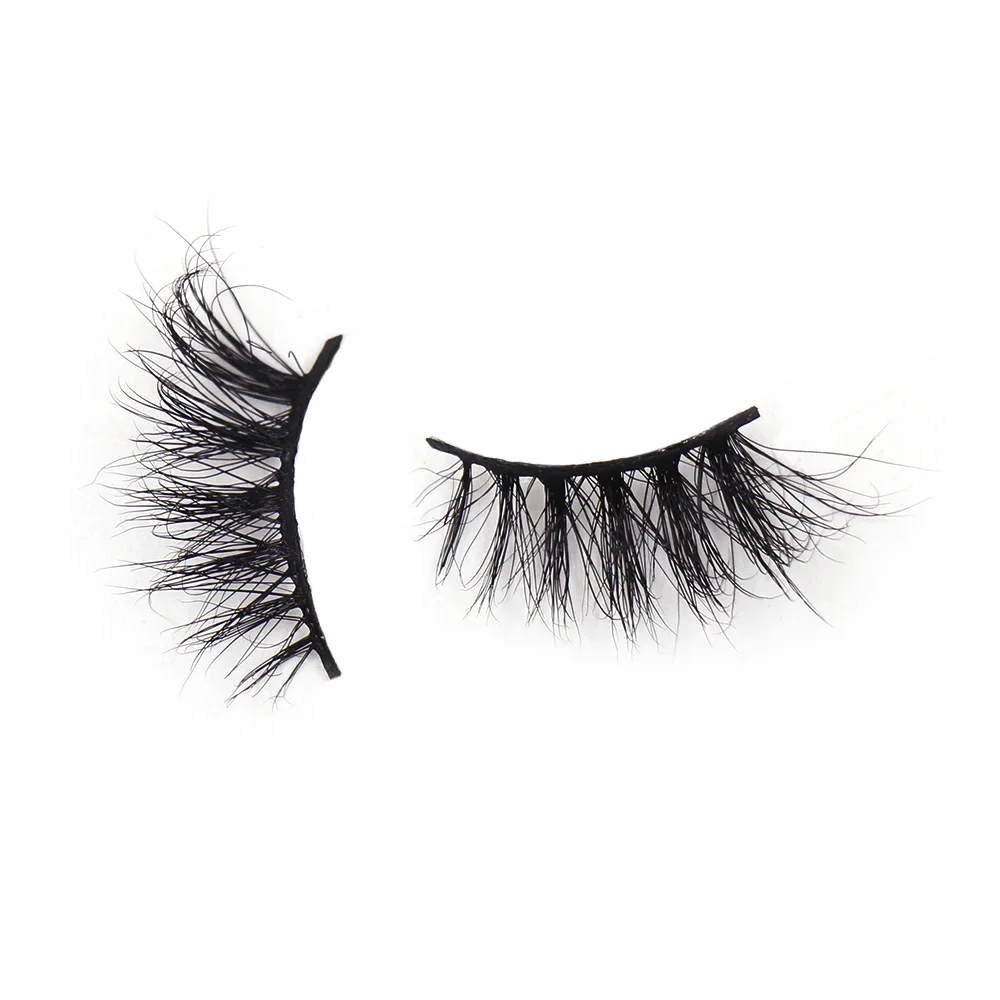 Фото Half Eey Lashes Soft Mink Lashes Reusable Foxy Eyes False Eyelashes Natural Fluffy Makeup Tools Extension Fake Lashes maquiagem №3