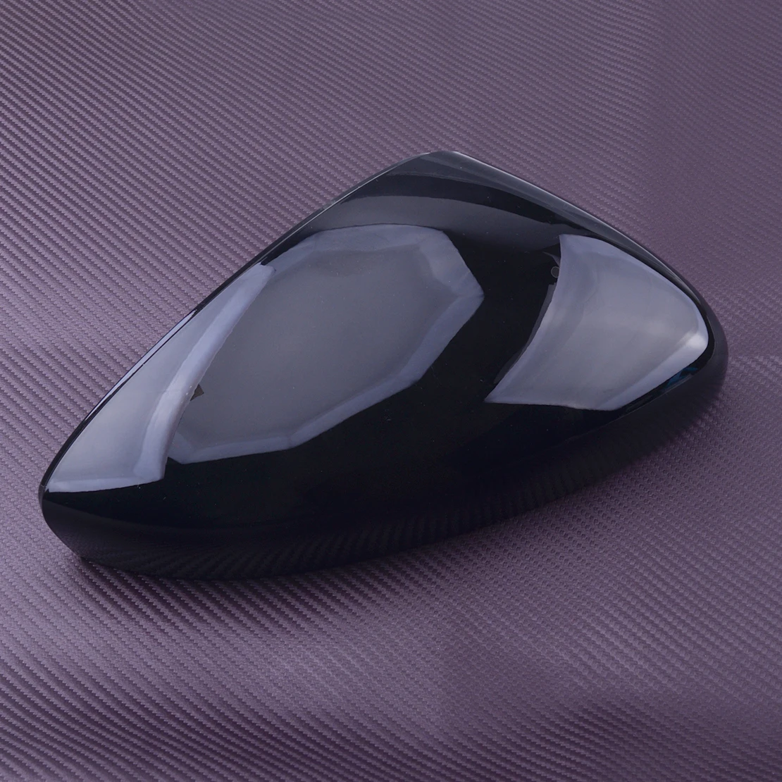 

Глянцевая черная наружная крышка для правого бокового зеркала заднего вида, Накладка для крышки для Honda Accord 2021 2020 2019 2018 из АБС-пластика