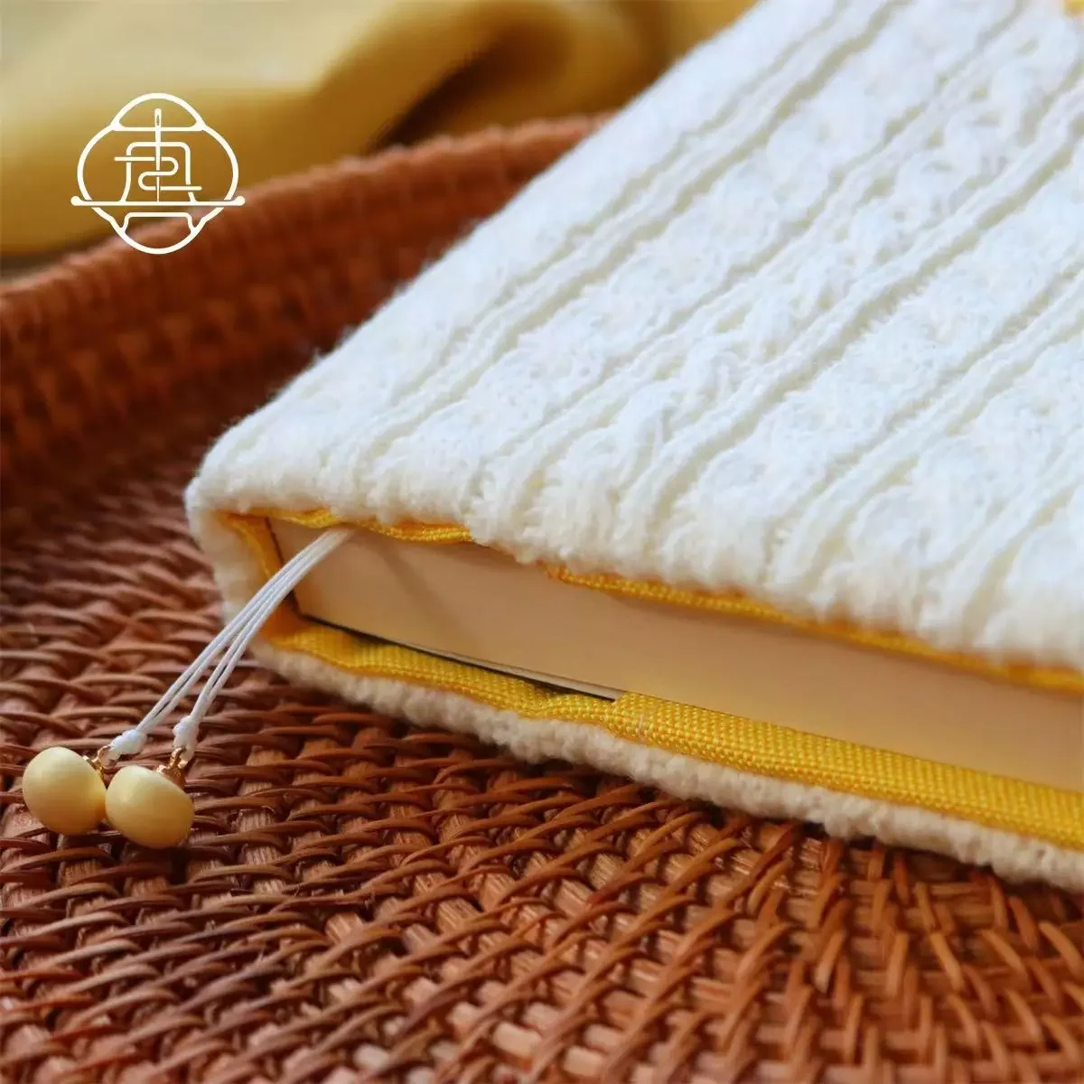 [Белый Хлопковый цветочный] оригинальные чехлы для блокнотов A5 A6 ручной работы