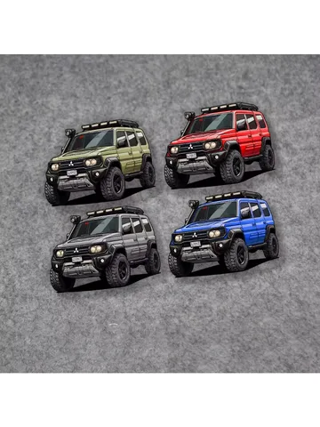 Автомобильные наклейки для Pajero IO, ограниченная серия, модели для кемпинга, гоночных транспортных средств, аппликация, наклейки на окна, кузов