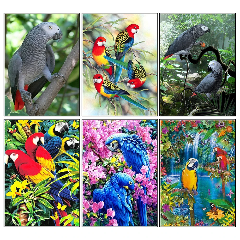 

Алмазная вышивка «попугай» Алмазная Вышивка Птицы распродажа животных Стразы мозаика художественные наборы Украшение стен