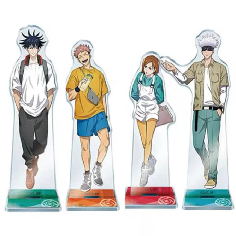 

Anime Jujutsu Kaisen Standing Sign Figures Fushiguro Megumi Kugisaki Nobara Acrylic Stand Model Itadori Yuji Character Xmas Gift