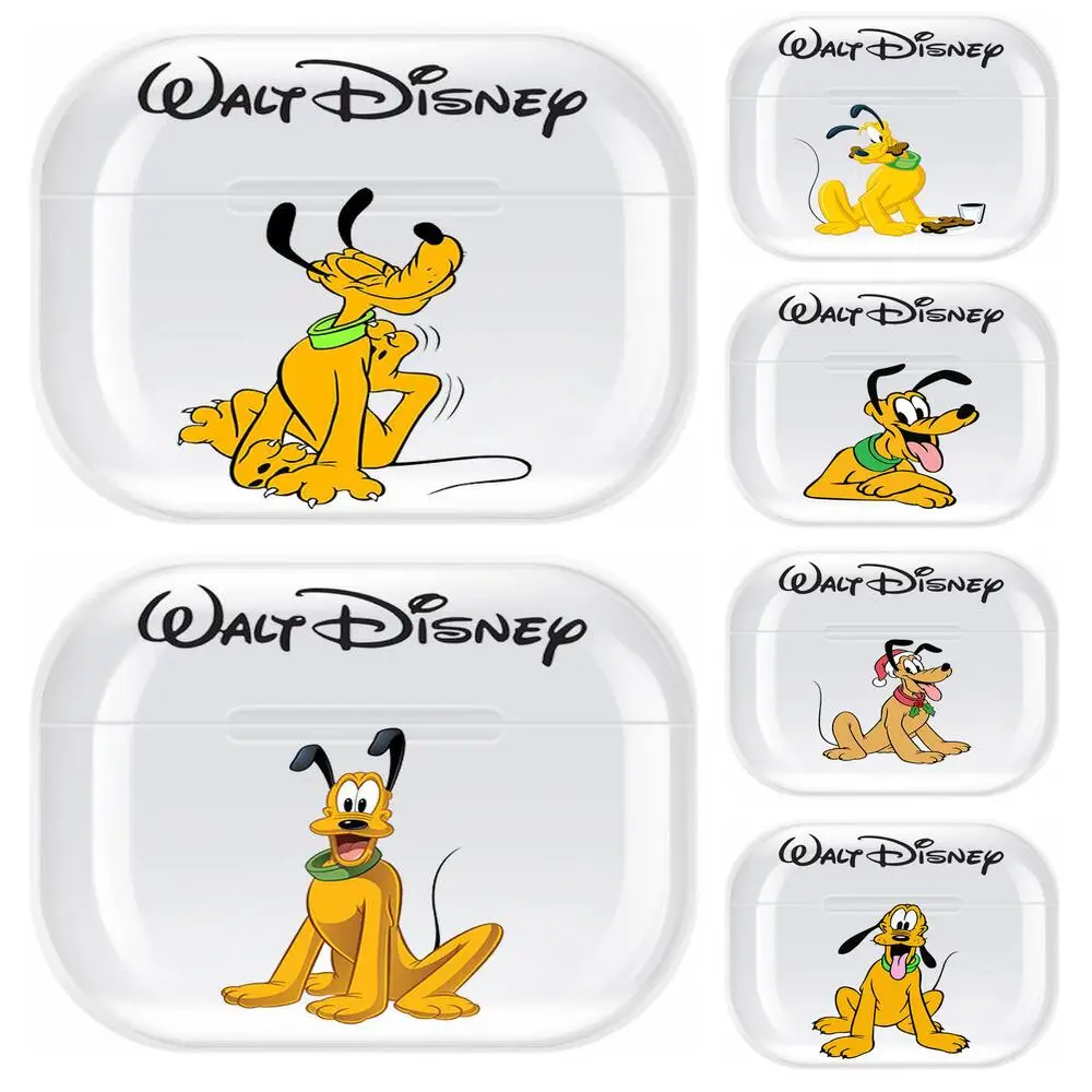 

Disney Pluto Transparent TPU Case For Airpods Pro 3 Case Silicone Headphone Accessories Air Pods 3 Apple Protective 1 2