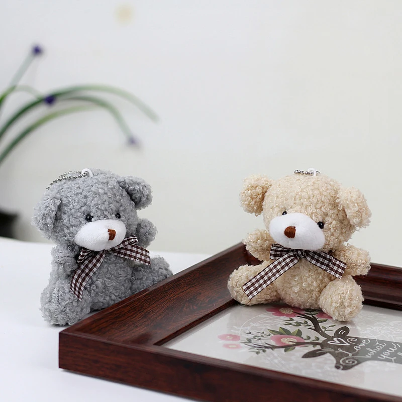 

Симпатичный сидячий медведь, мягкий плюшевый брелок, плюшевый мех, мультяшный медведь, брелок для ключей, сумка для автомобиля, кулоны-куклы...