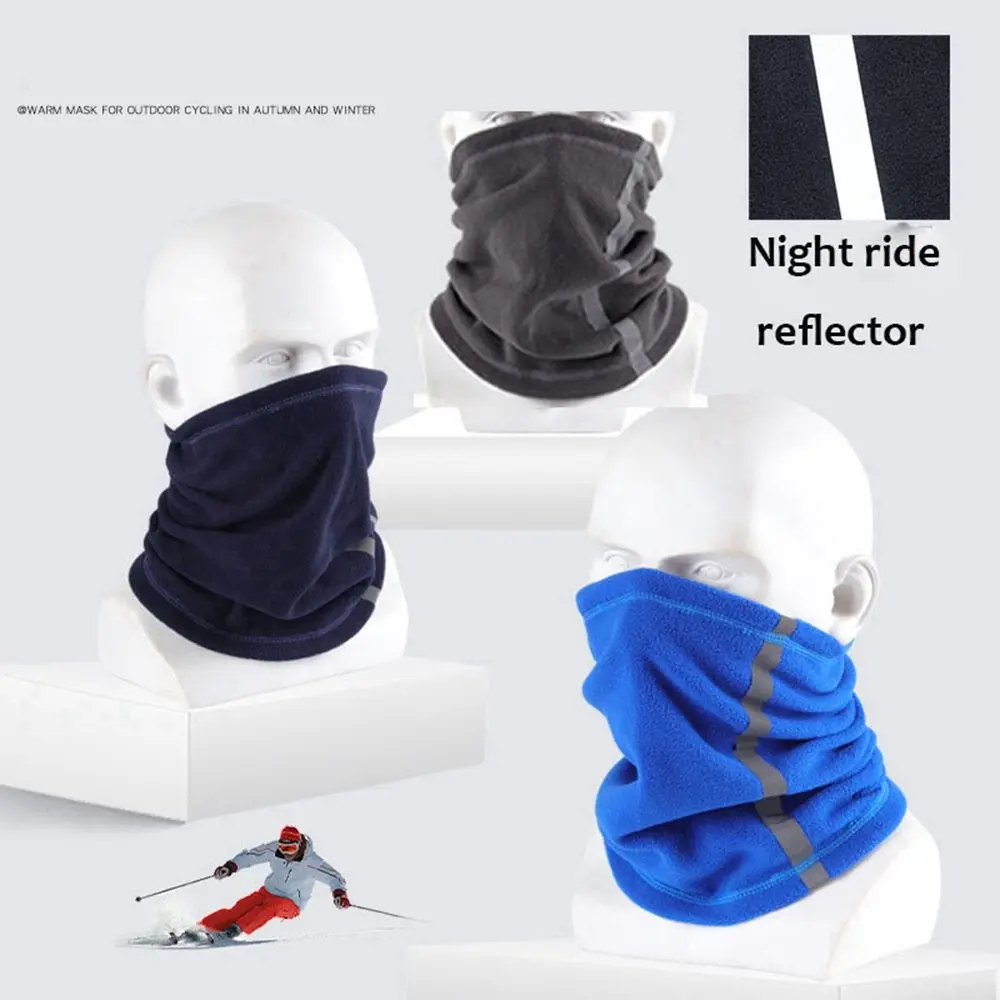 Полярный флисовый шейный подогреватель ушей для рыбалки катания на коньках бега