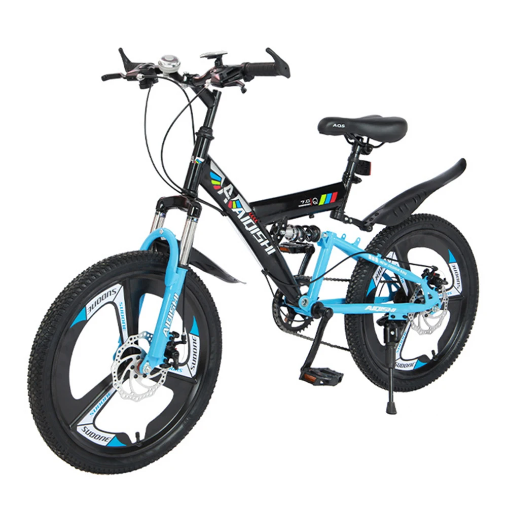 

Children Bicycle 16/20 Inch Bike Variable Speed Oneness Wheel Front And Rear Disc Brakes Shock Absorption Mountain Pushbike