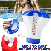 swimming pool chemical floater chlorine bromine tablets floating dispenser with chemical dispenser removal cleaners tools