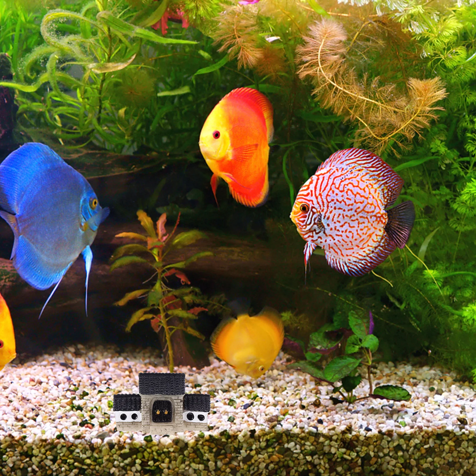 Украшение аквариума Хоббит Аквариум Хэллоуин Украсьте аксессуары Крошечные