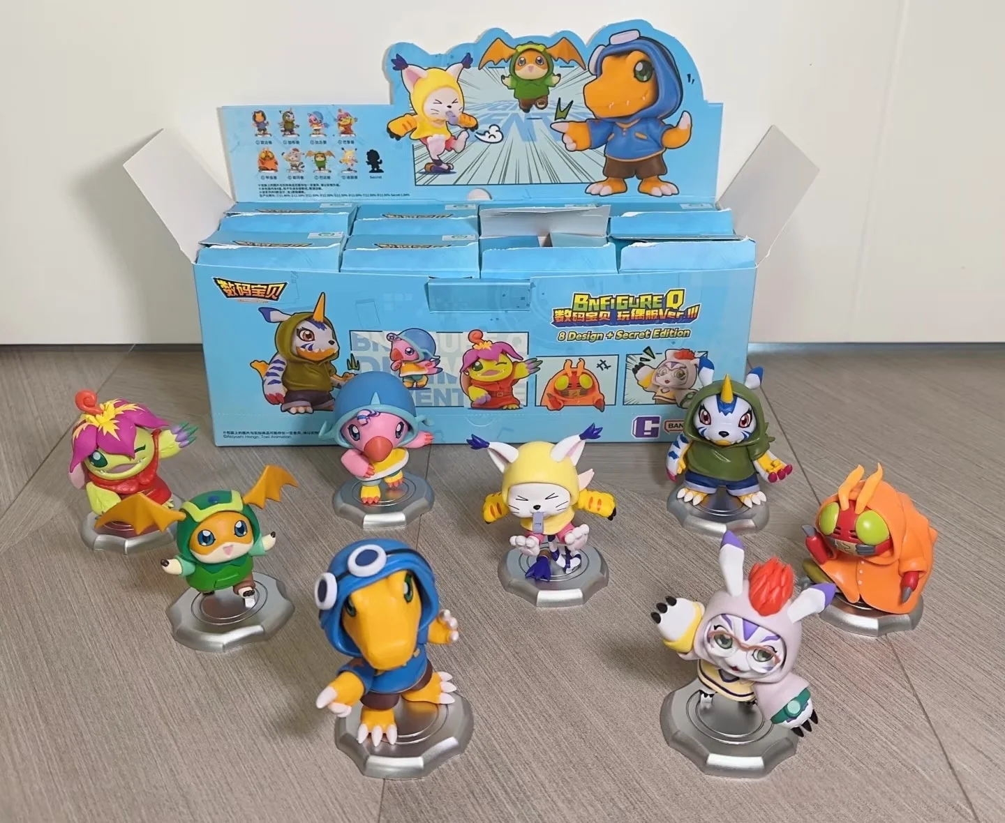 Фото Цифровые монстры, аниме-фигурки, слепая коробка, Digimon Adventure, загадочная коробка, аниме, серия Great Adventure, коробка, коллекция игрушек, подарок №4
