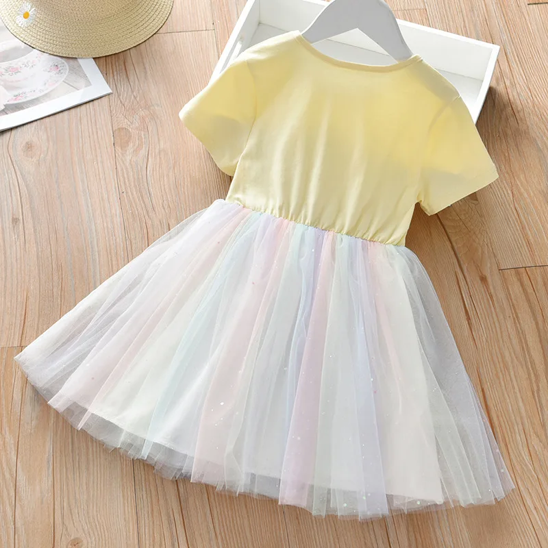 Летнее платье для девочек 2-7 лет |