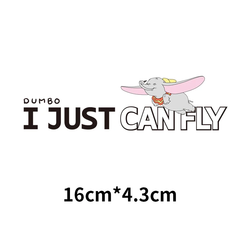 Оптовая цена термонаклейки на одежду Disney Дамбо нашивки для одежды куртки