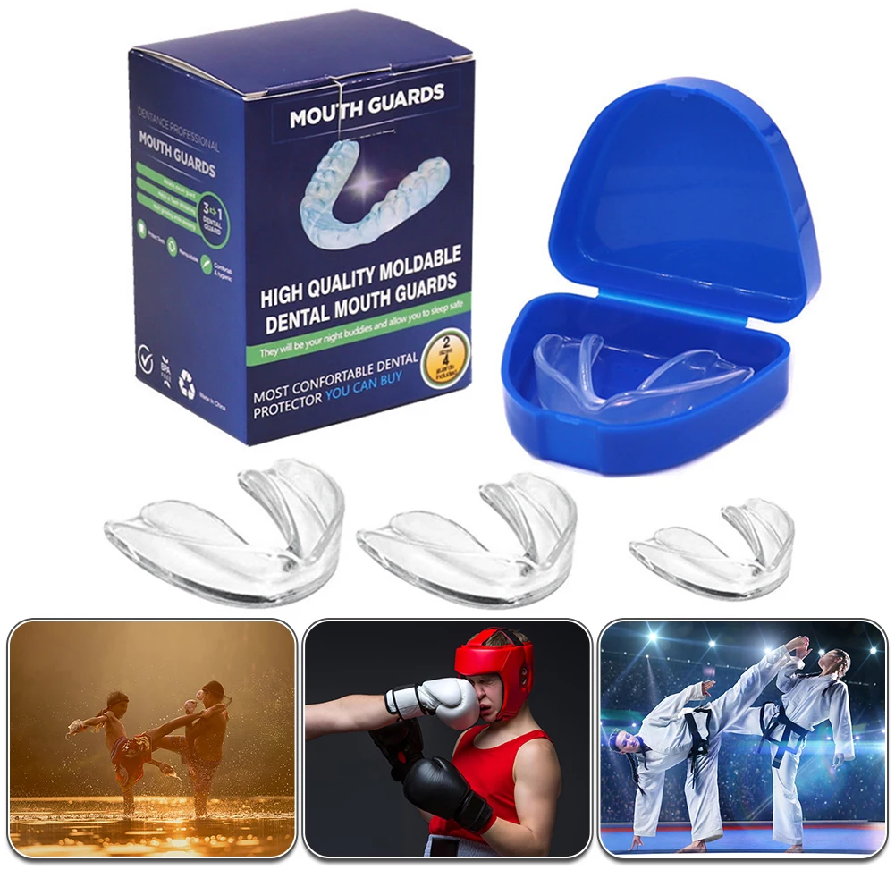 4 шт. прозрачная защита для зубов