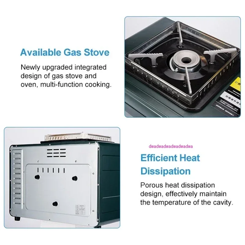 Садовая газовая походная плита на открытом воздухе с духовкой бутанового типа OEM