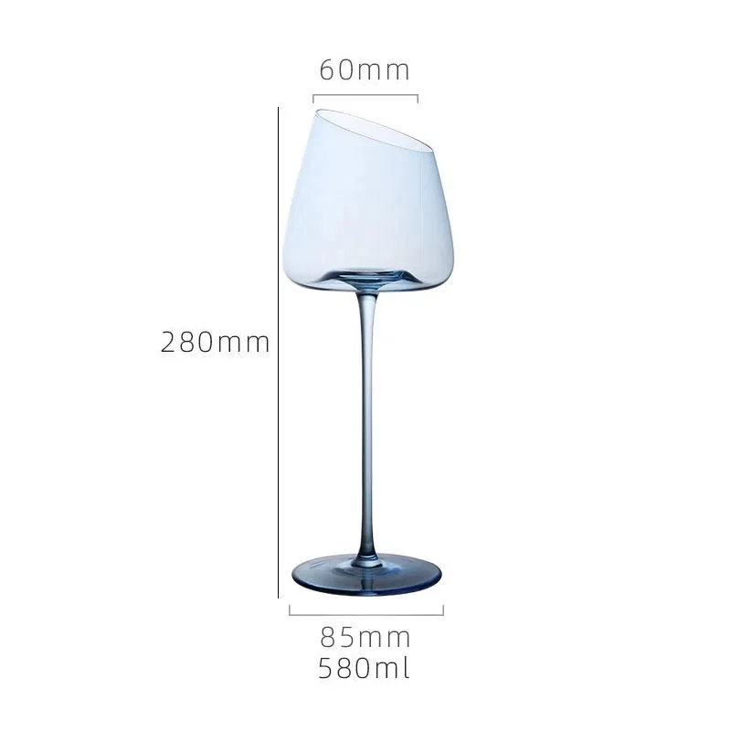

4/2/1 шт. 580 мл роскошный модный бордовый бокал большой бокал для дегустации живота для вечерние бар синий бокал для шампанского свадебный бокал для красного вина