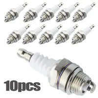 10pcs spark plugs model l7t for stihl hedge trimmer lawnmover blower chainsaw replacement chain saw accessories