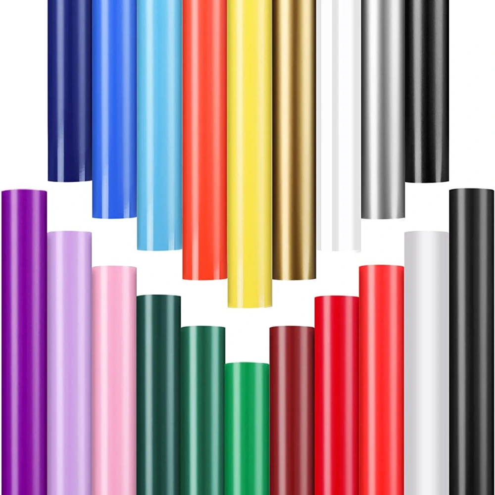 6/12 упаковок 30x10 0/150 см многоцветные перманентные клейкие виниловые рулоны для Cricut ремесло «сделай сам» чашка стеклянная фотография Рождественский подарок