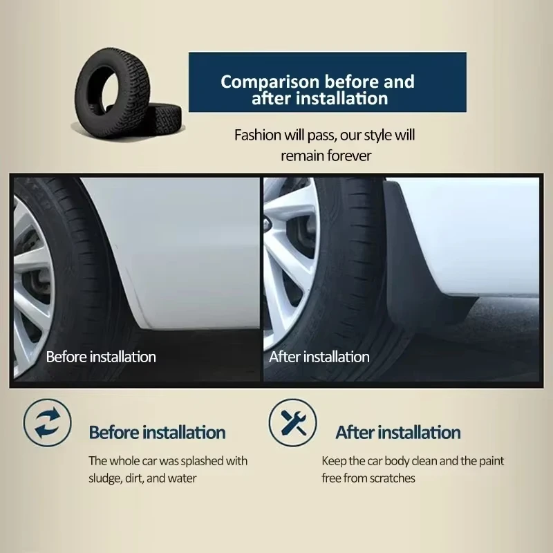 Автоматические грязевые лезвия для аксессуаров Smart 1 2022-2025 2024 # мягкие резиновые