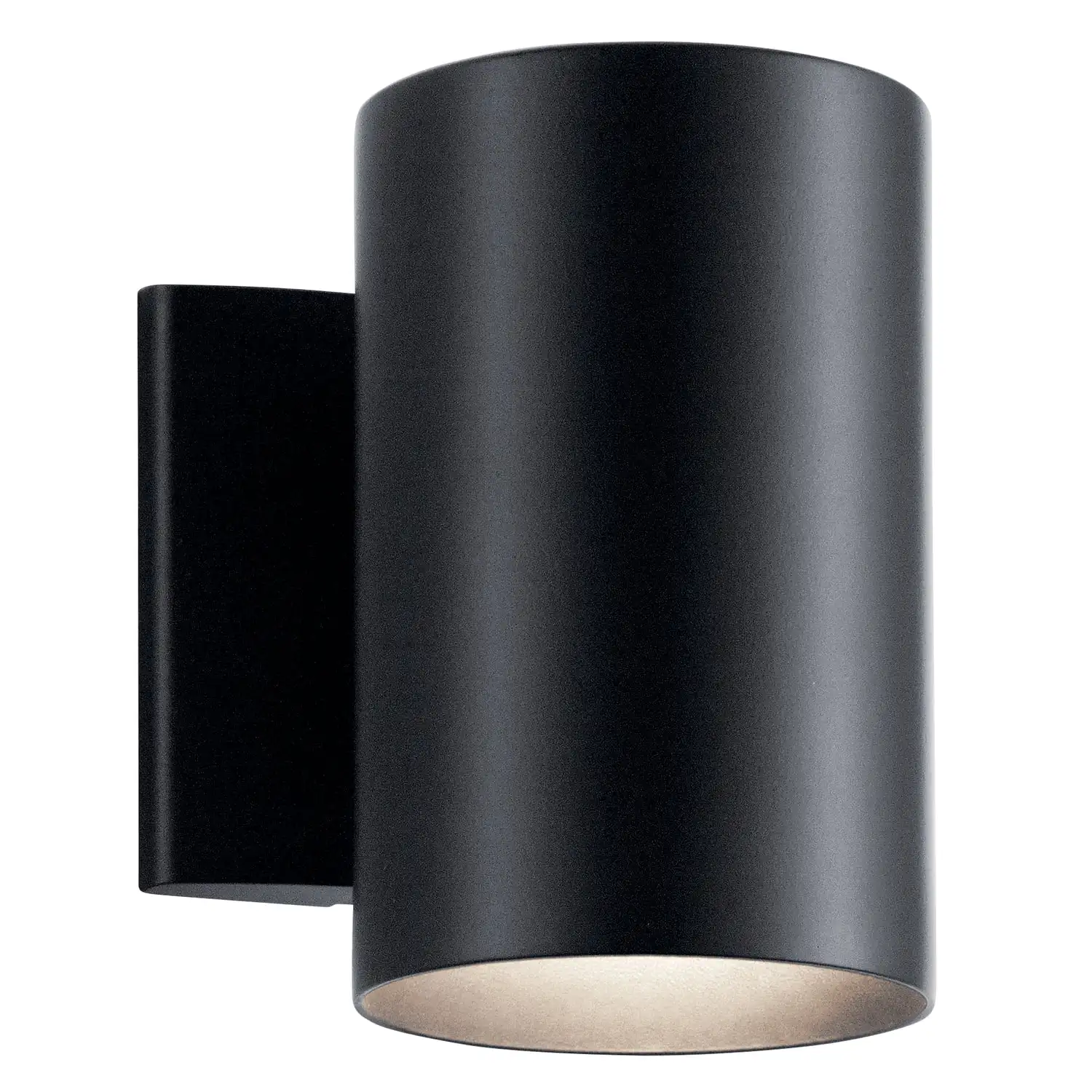 

1 Light Black Cylinder Outdoor Wall Sconce