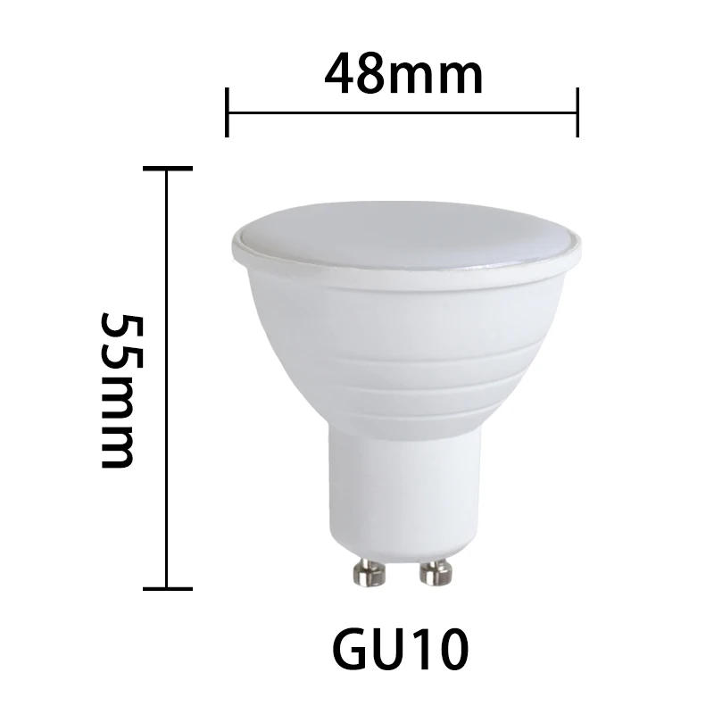 

Энергосберегающие диммируемые лампы ERANPO GU10 MR16 7Вт