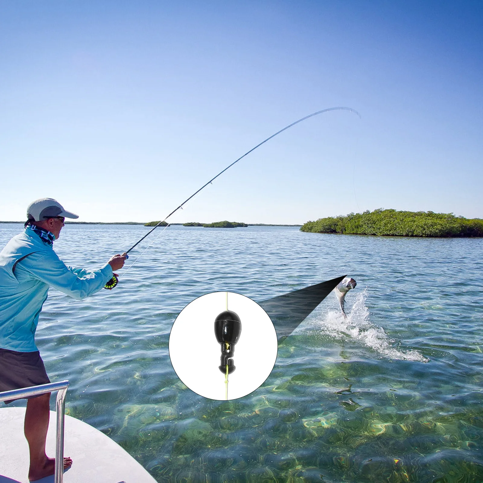 Быстросменные бусины рыболовный соединитель из АБС рыболовные Вертлюги