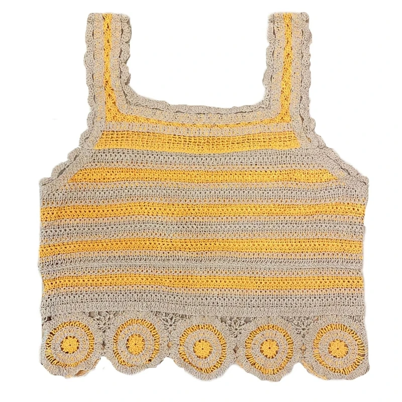 

Женская футболка в стиле ретро, без рукавов, с разрезами