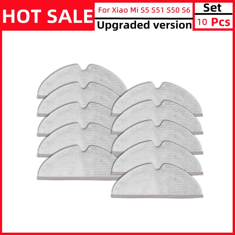 

Upgraded version Cleaner Robot Mop Cloths Rags main brush HEPA filter For XiaoMi Roborock S6 Pure S5 S51 S50 S55