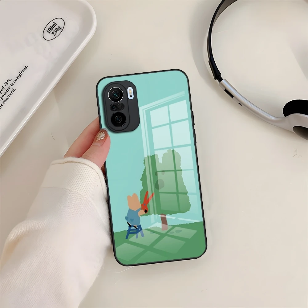 Корейский милый чехол для телефона Koala Dinotaeng Xiaomi 14 Lite 12 Pro 11t 13 POCO M6 M5 X6 X5 X3 NFC F5 F6 Glass
