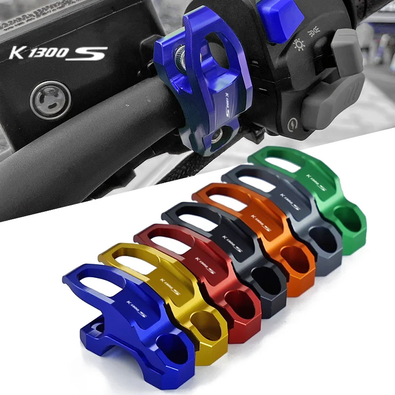 

For BMW K1300S K 1300S 2009-2016 Motorcycle Accessories CNC Brake Master Cylinder Bracket Bag Luggage Clamp Holder Helmet Hook