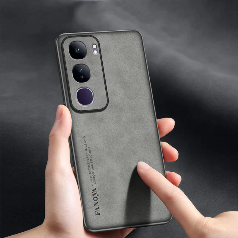 Роскошный силиконовый чехол из овчины для задней панели телефона VIVO Y19S 4G бампер