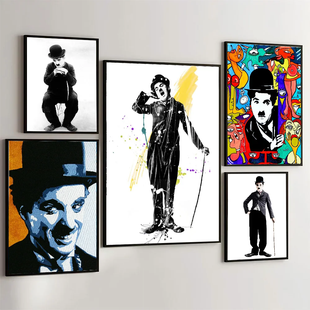 C- Charlies C-каплины плакат настенное искусство домашний декор комнаты цифровая