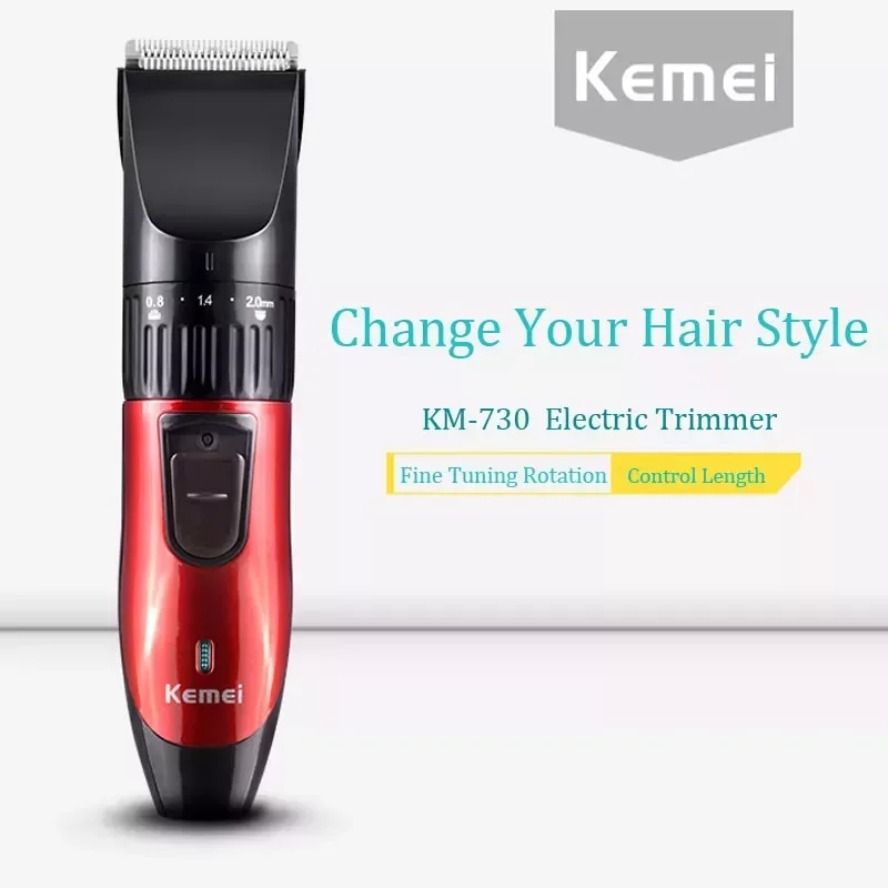 220-240V Cordless Clipper Professional Barber Tools Rechargeable Stainless Steel Barbershop Battery   Clipper 40D